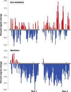 meditation vs non meditation